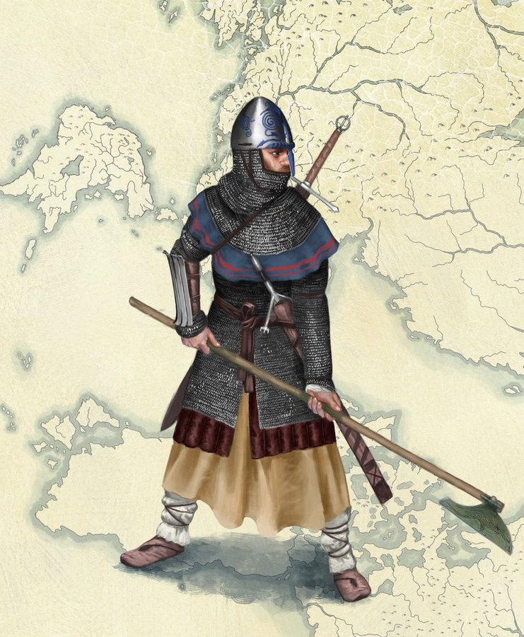 Historical Gallowglass warrior
